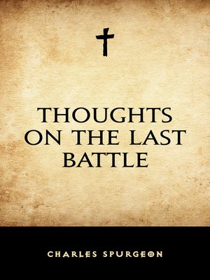 cover image of Thoughts on the Last Battle